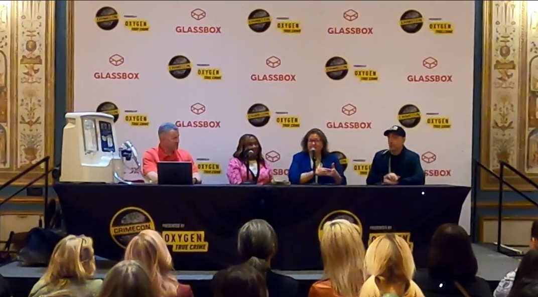 CrimeCon 2022 panel